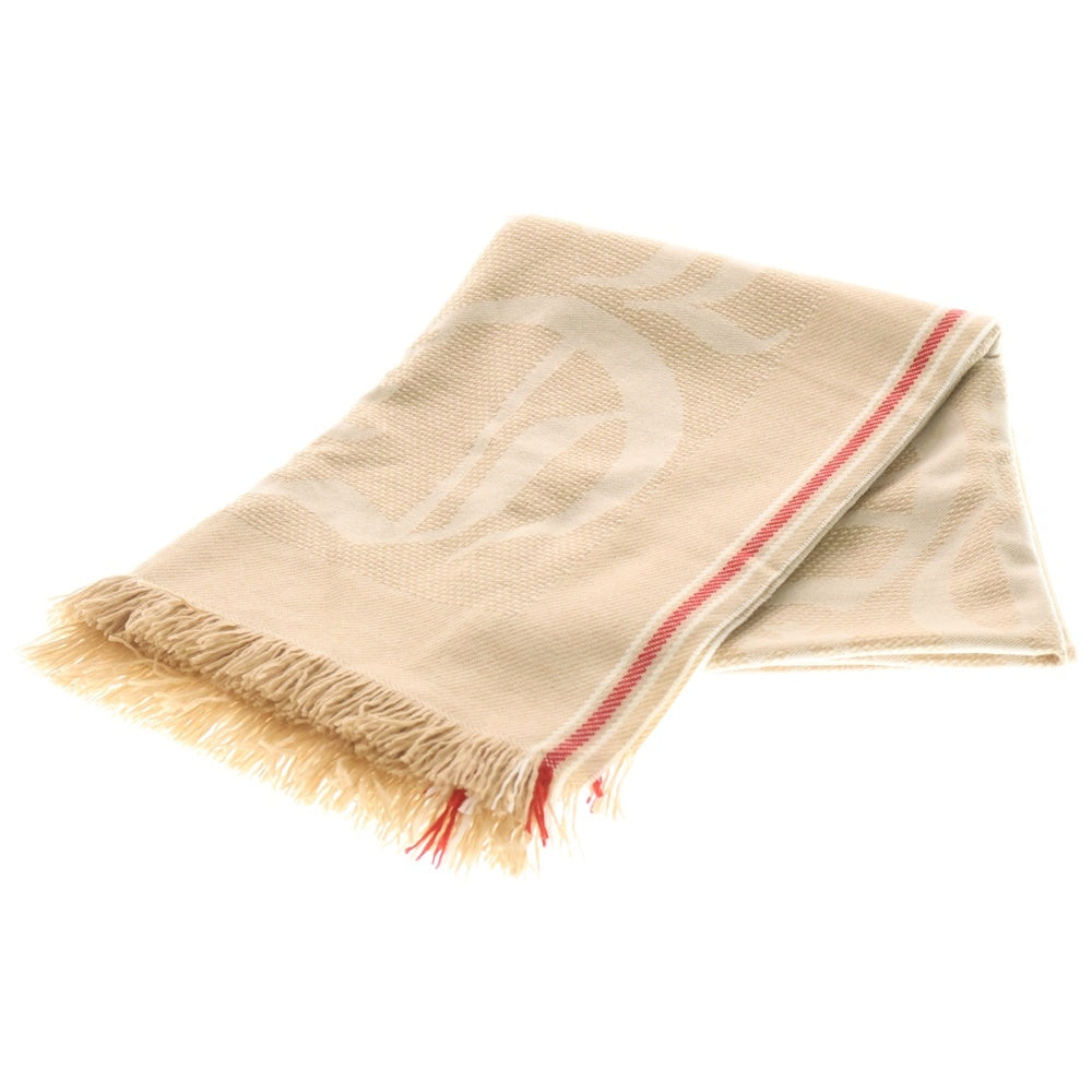 CHROME HEARTS(クロムハーツ) ヴァーティカルロゴ カシミヤ大判 ブランケット ベージュ