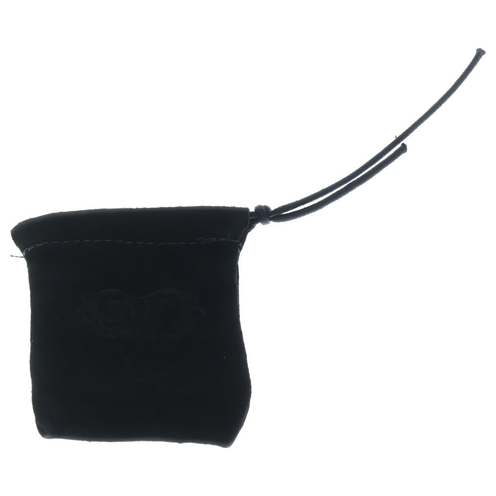 Bill Wall Leather/BWL(ビルウォールレザー) フィッシュフックラージペンダント スタンプスライダ ラージボールチェーン ネックレス シルバー