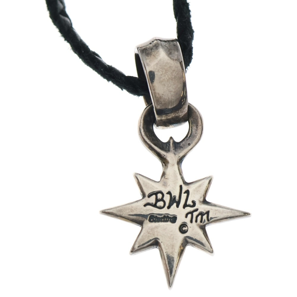 Bill Wall Leather/BWL(ビルウォールレザー) Hide Star Pendant ハイドスターペンダント レザーブレードネックレス シルバー