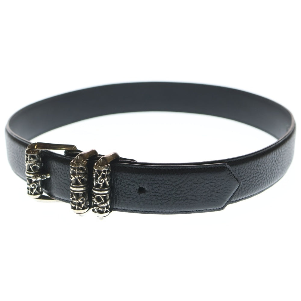 CHROME HEARTS(クロムハーツ) BLT CLT ROLLER 3PC 3PCケルティックローラー レザーベルト ブラック