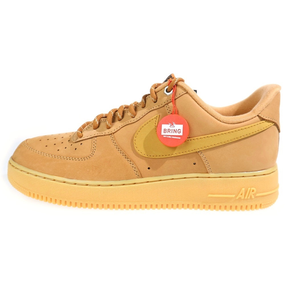 NIKE(ナイキ) Air Force 1 Low '07 WB Flax/Wheat エアフォース1 '07 WB フラックス/ウィート ローカットスニーカー ブラウン US10/28cm CJ9179-200