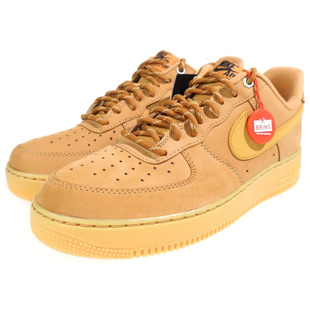 NIKE(ナイキ) Air Force 1 Low '07 WB Flax/Wheat エアフォース1 '07 WB フラックス/ウィート ローカットスニーカー ブラウン US10/28cm CJ9179-200