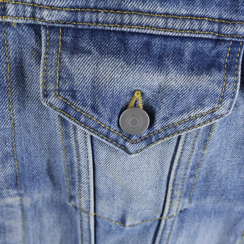 Maison Margiela(メゾンマルジェラ) Collarless Denim Trucker Jacket カラーレス デニムトラッカージャケット レディース インディゴ SI1AM0006