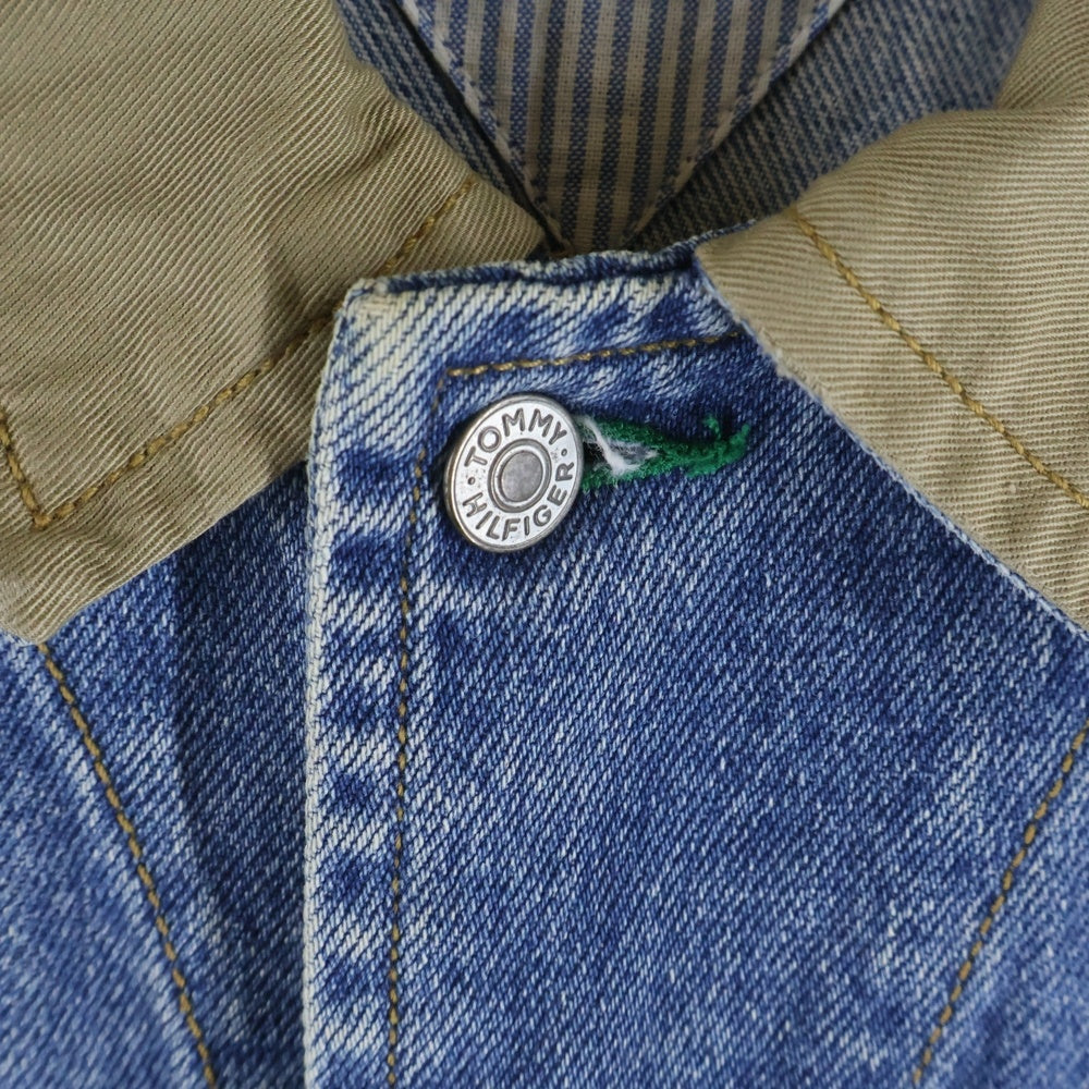 TOMMY JEANS(トミージーンズ) 90S 襟切替 デニムトラッカージャケット インディゴ