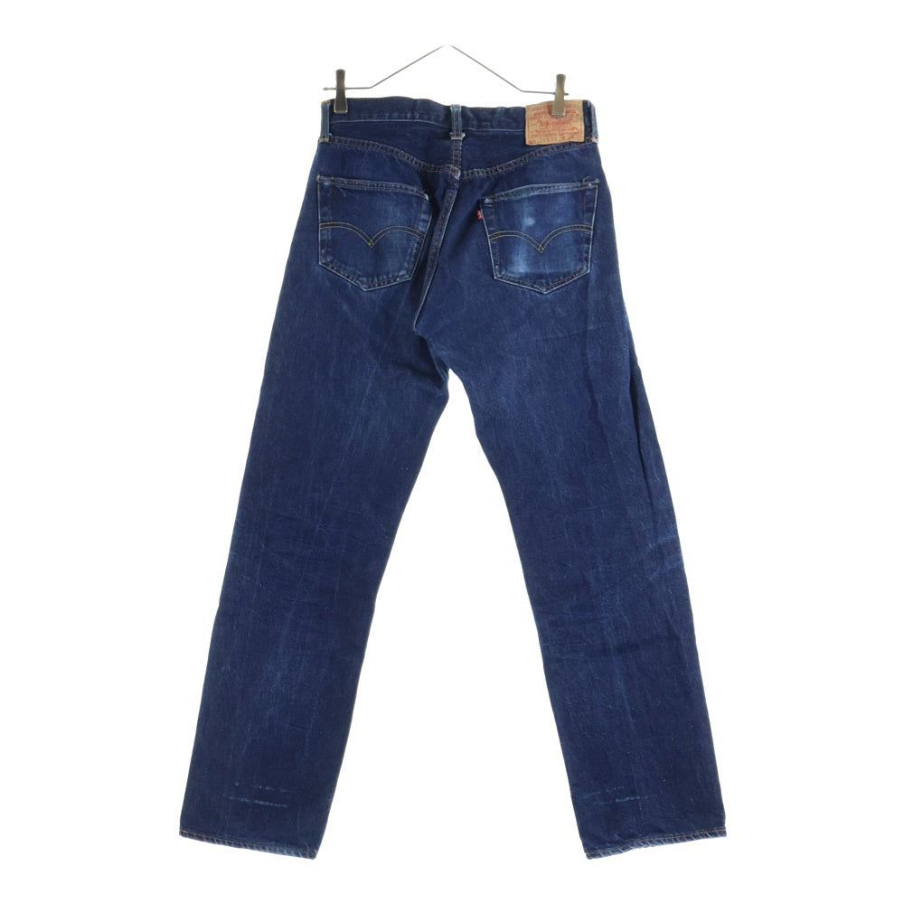 Levi's(リーバイス) 90's VINTAGE USA製 501-0003 ボタン裏555 BIGE バレンシア製 98年製 ストレートデニムパンツ インディゴ