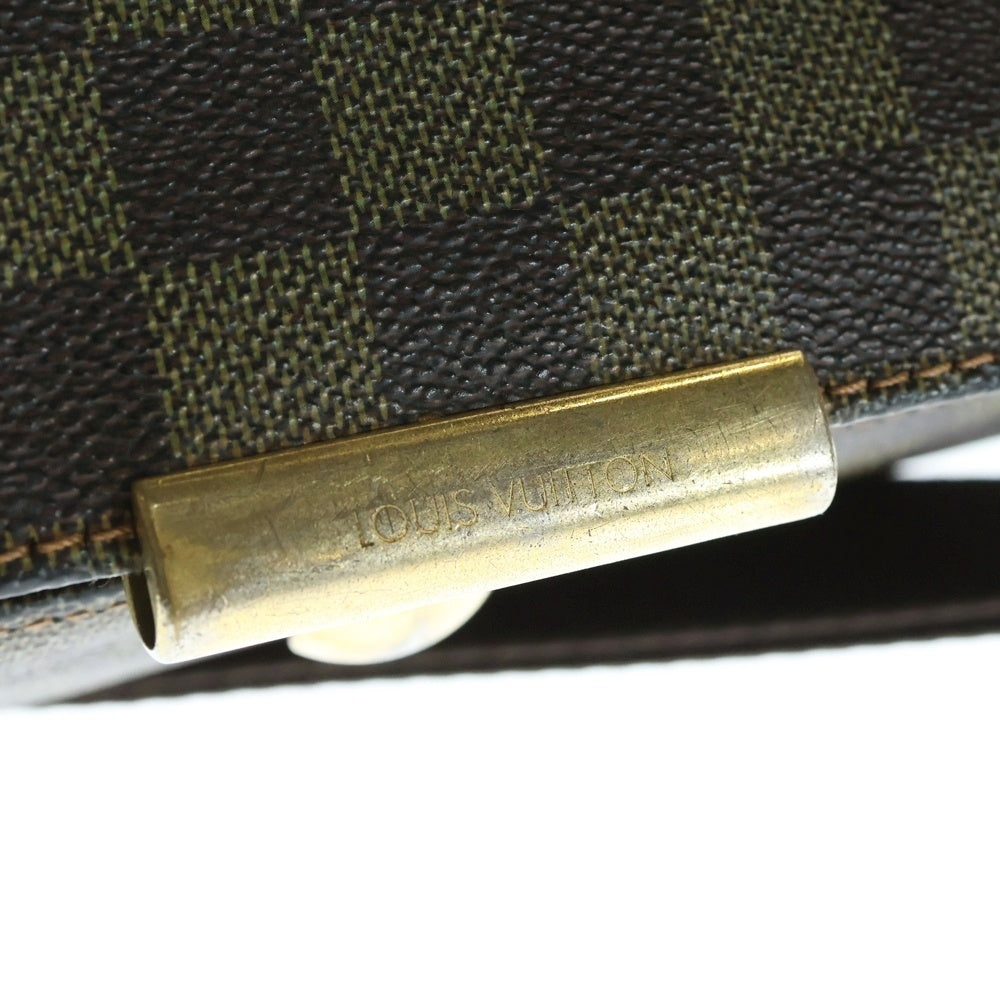 LOUIS VUITTON(ルイヴィトン) ダミエ バスティーユ レザーショルダーメッセンジャーバッグ ブラウン N45258 レディース