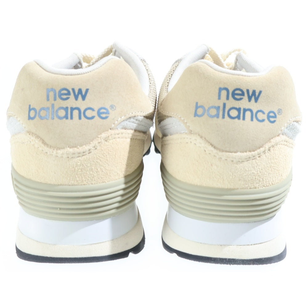 New Balance(ニューバランス) ML574FBY スゥエード ローカットスニーカー ベージュ レディース US5.5/23.5cm