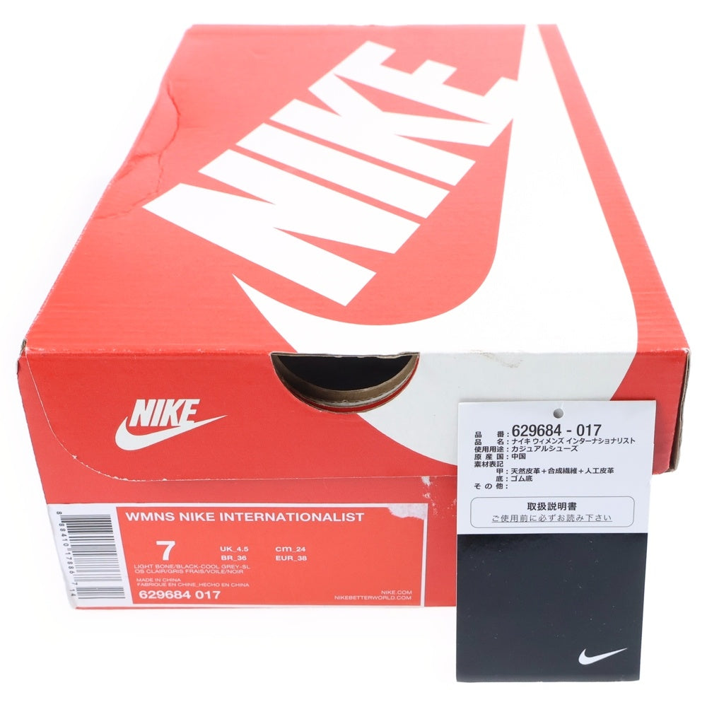 NIKE(ナイキ) WMNS INTERNATIONALIST ウィメンズ インターナショナリスト ローカットスニーカー グレー US7/24cm 629684-017 レディース