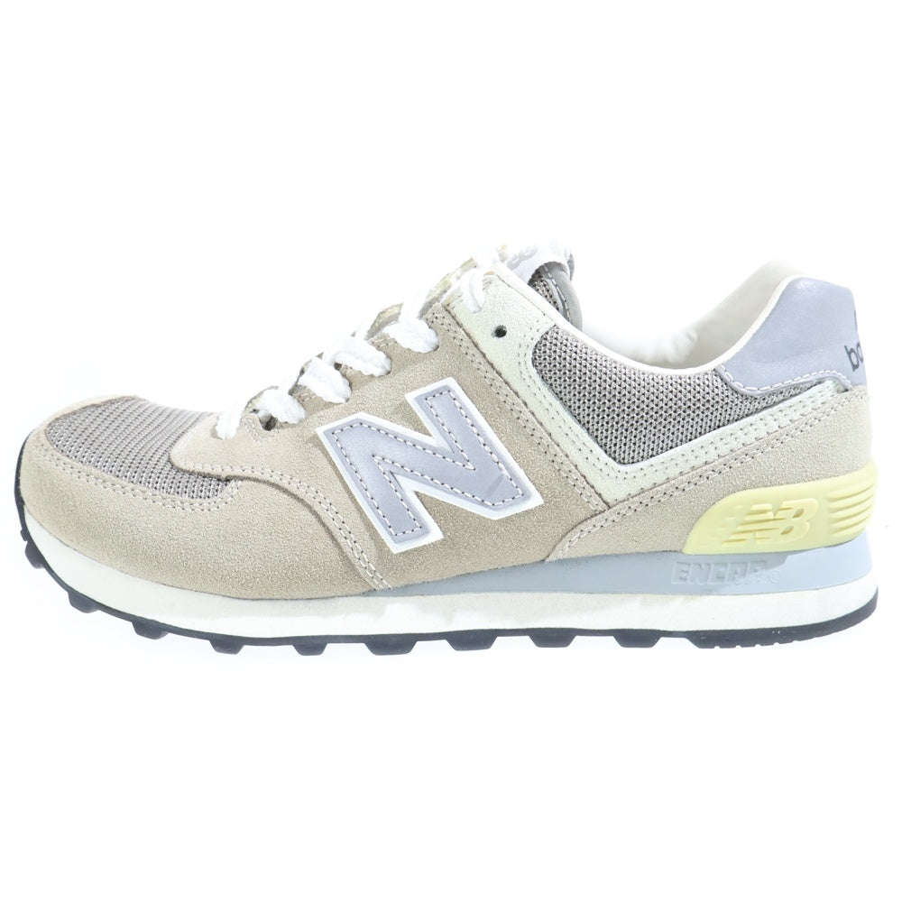 New Balance(ニューバランス) ML574VG スゥエード ローカットスニーカー ベージュ レディース US5.5/23.5cm