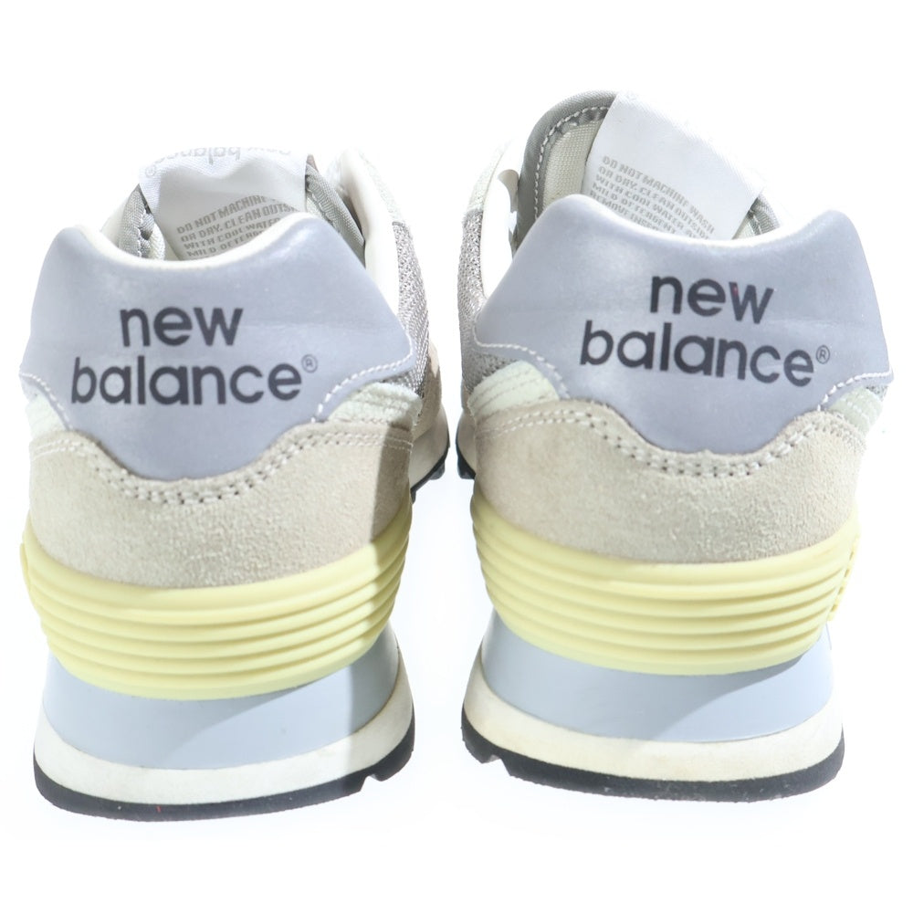 New Balance(ニューバランス) ML574VG スゥエード ローカットスニーカー ベージュ レディース US5.5/23.5cm