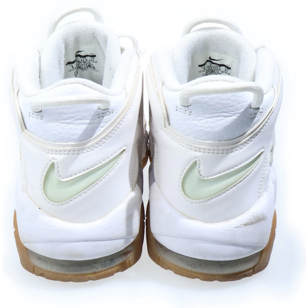 NIKE(ナイキ) AIR MORE UPTEMPO WHITE GUM エア モア アップテンポ ホワイトガム ハイカットスニーカー ホワイト US9/27cm 414962-103