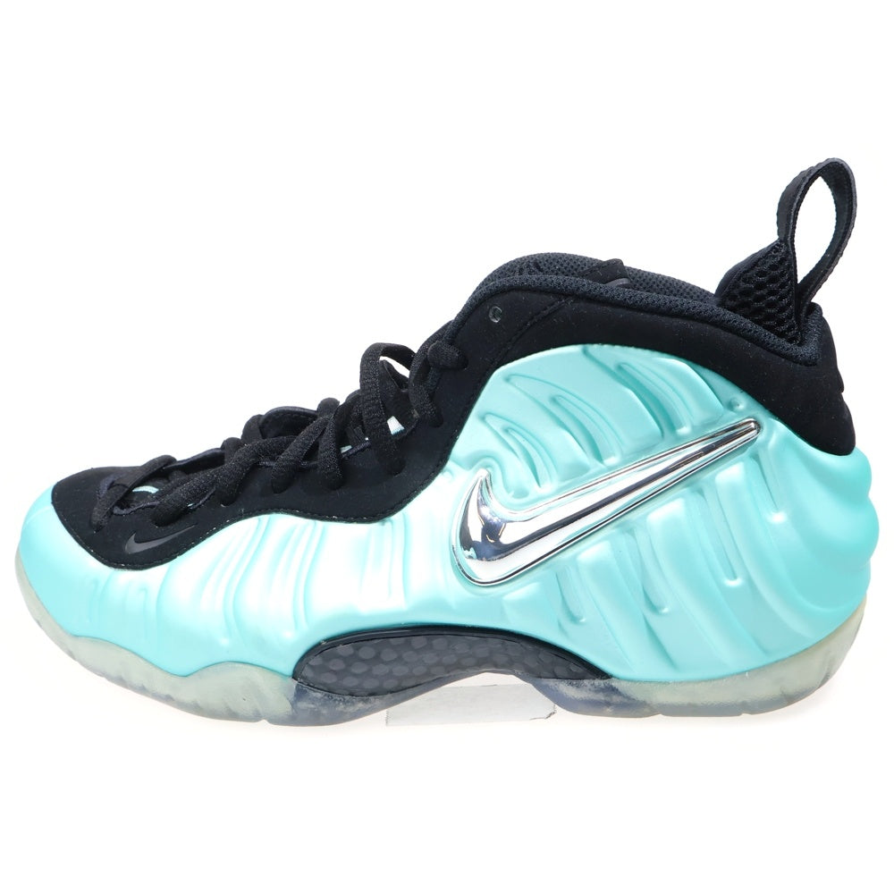 NIKE(ナイキ) Air Foamposite Pro Island Green エアフォームポジット プロ アイランド グリーン ハイカットスニーカー グリーン US9/27cm 624041-303