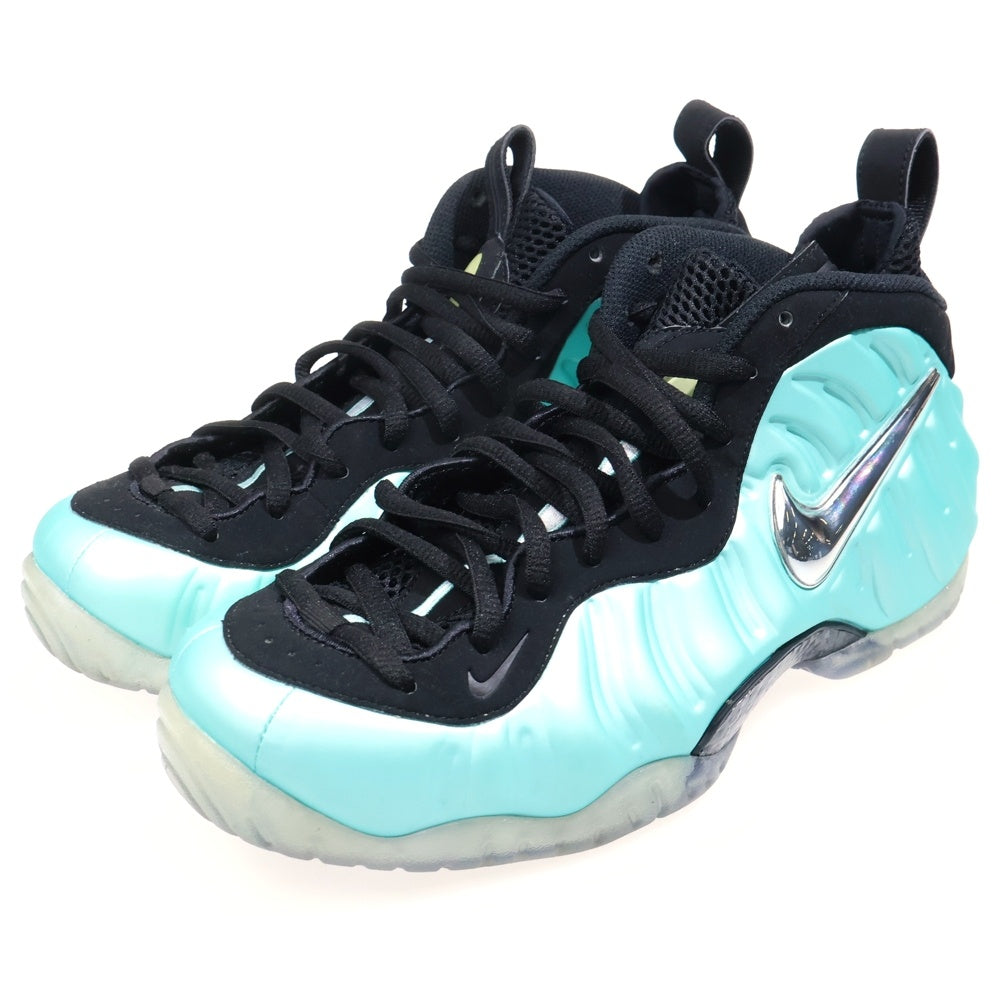 NIKE(ナイキ) Air Foamposite Pro Island Green エアフォームポジット プロ アイランド グリーン ハイカットスニーカー グリーン US9/27cm 624041-303