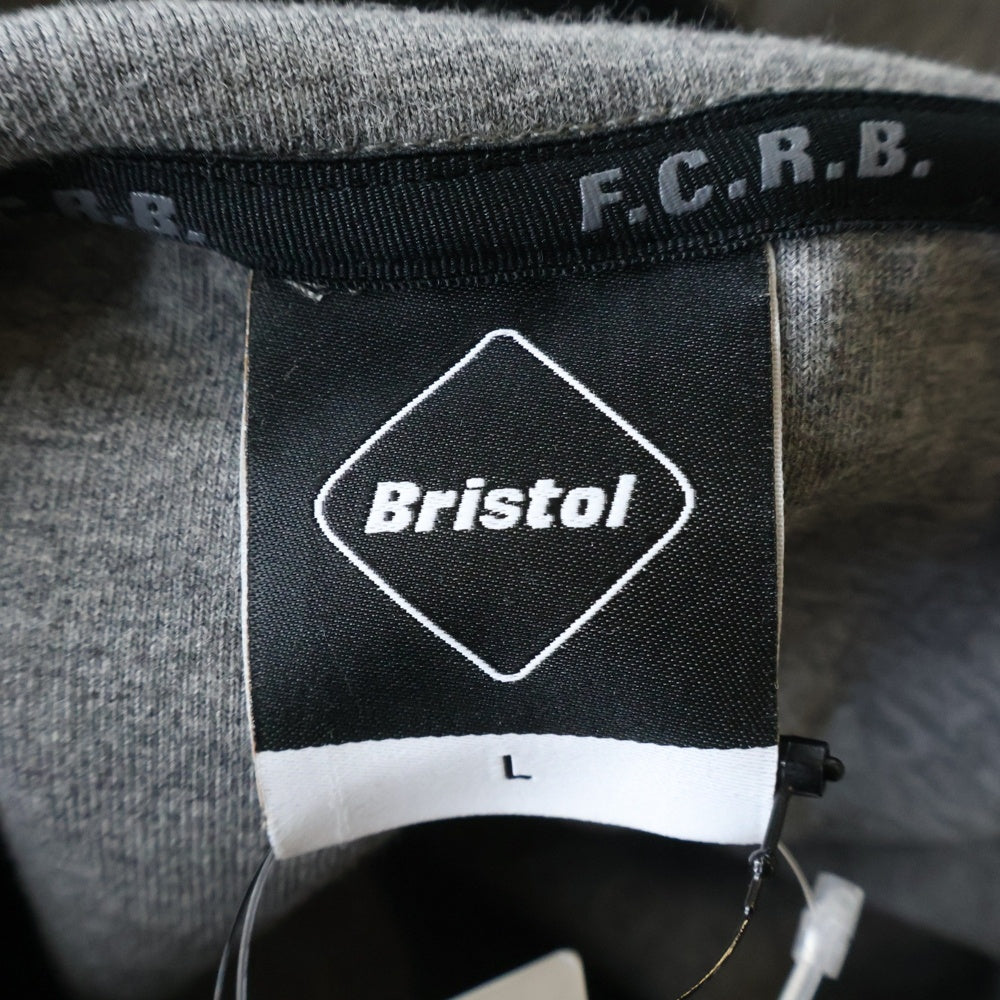 F.C.R.B./F.C.Real Bristol/FCRB(エフシーアールビー/エフシーレアルブリストル) 20AW フロントロゴワッペン ポケットファスナー付き プルオーバースウェットパーカー FCRB-202030