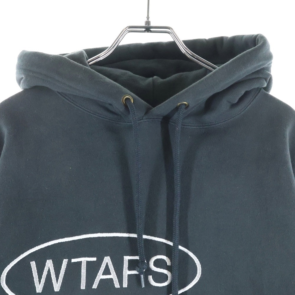 WTAPS(ダブルタップス) 23AW フロントロゴ刺繍 バック03刺繍 プルオーバー スウェットパーカー ブラック 23ATDT-CSM29