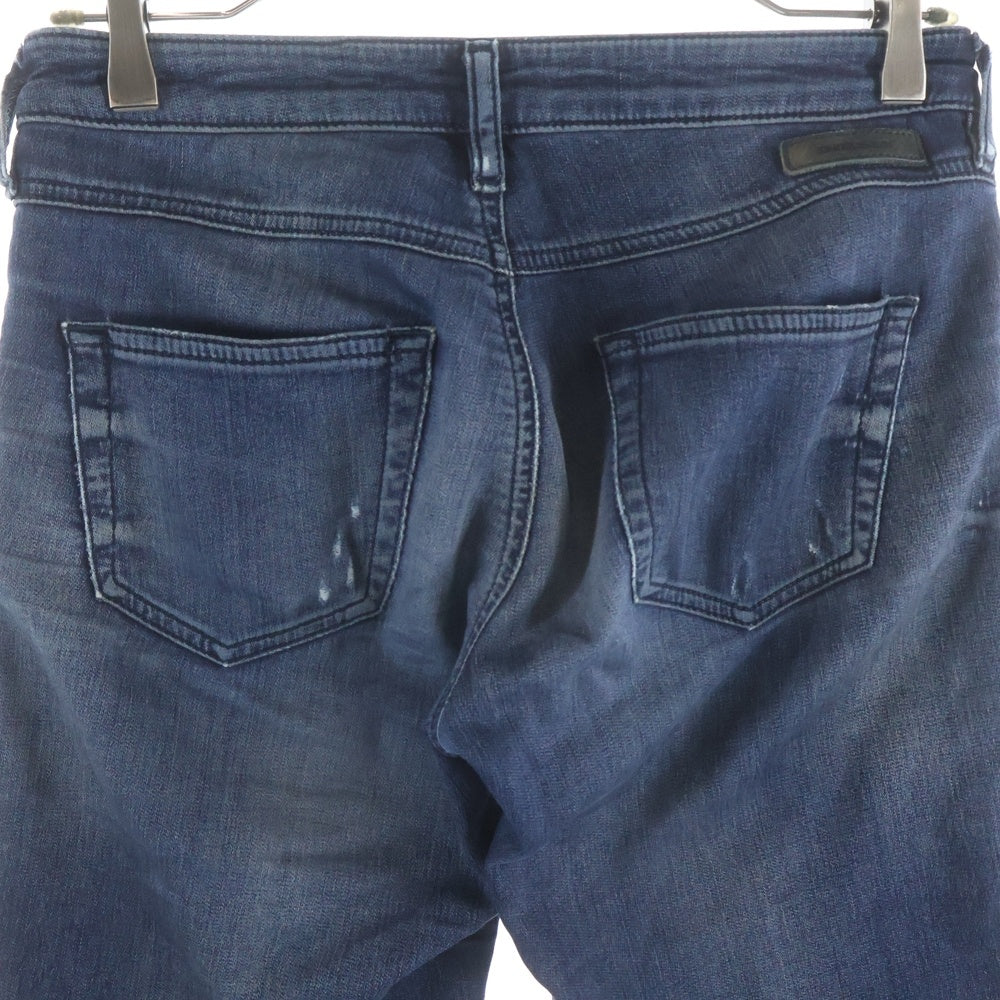 DIESEL(ディーゼル) ダメージ加工 スウェット ジョグ デニムパンツ インディゴ レディース