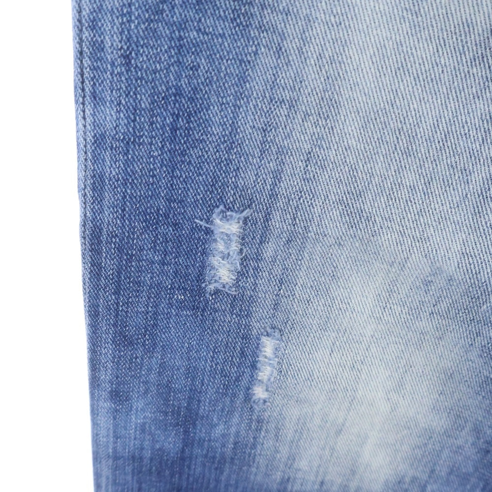 DIESEL(ディーゼル) ウオッシュ加工 ストレート デニムパンツ ジーンズ ライトブルー