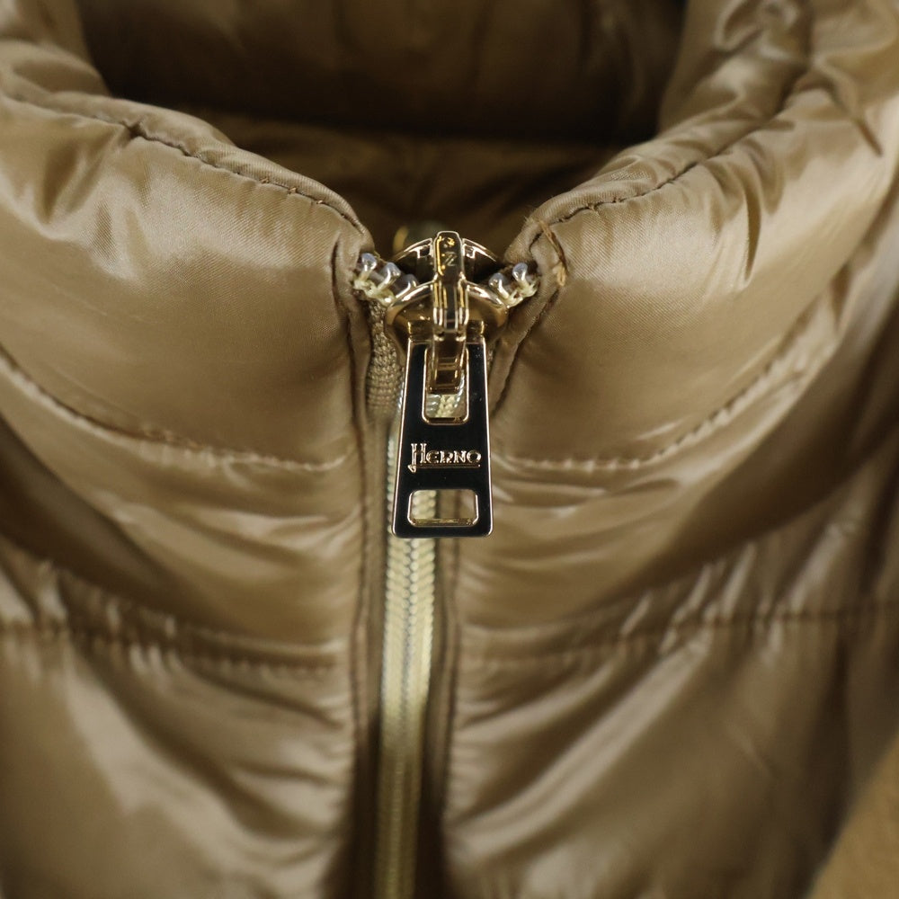 HERNO(ヘルノ) ライナードッキング バージンウールチェスターコート レディース ブラウン GC0314D-33313-2105