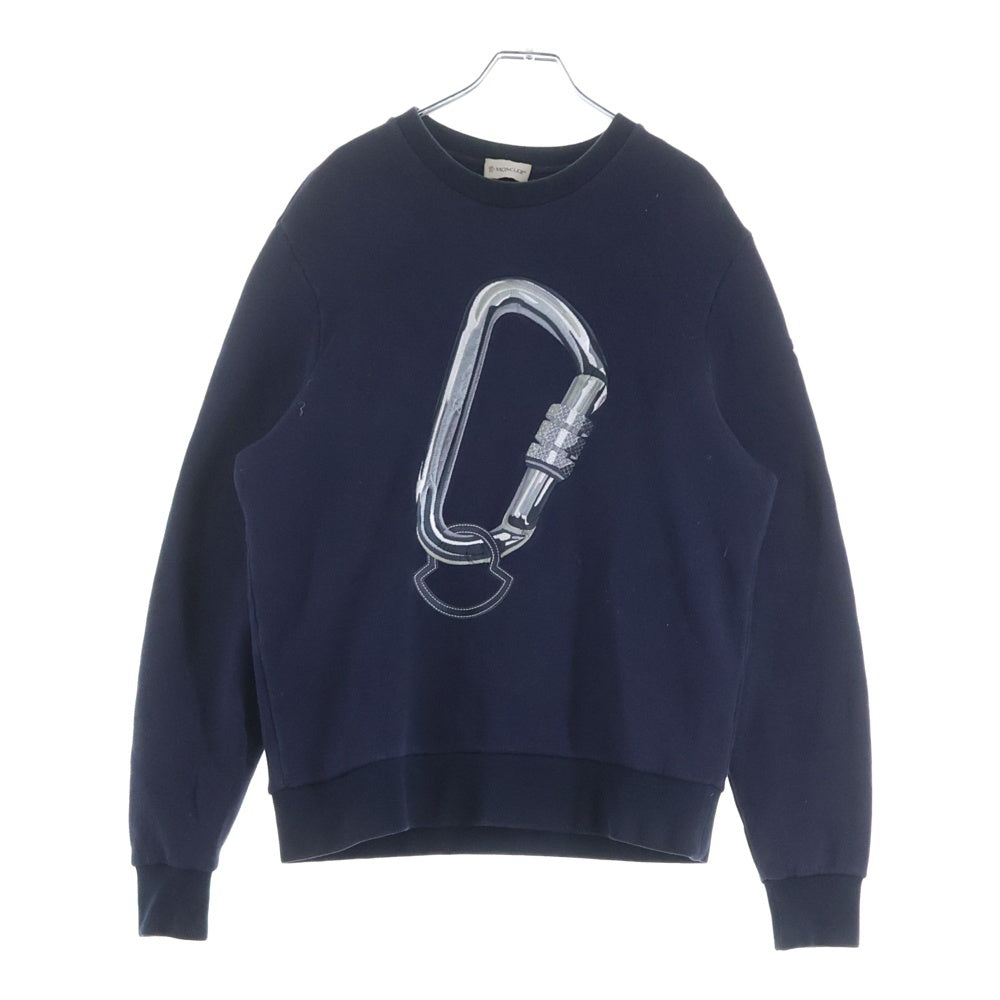 MONCLER(モンクレール) 17AW カラビナアイコン パッチ刺繍 クルー