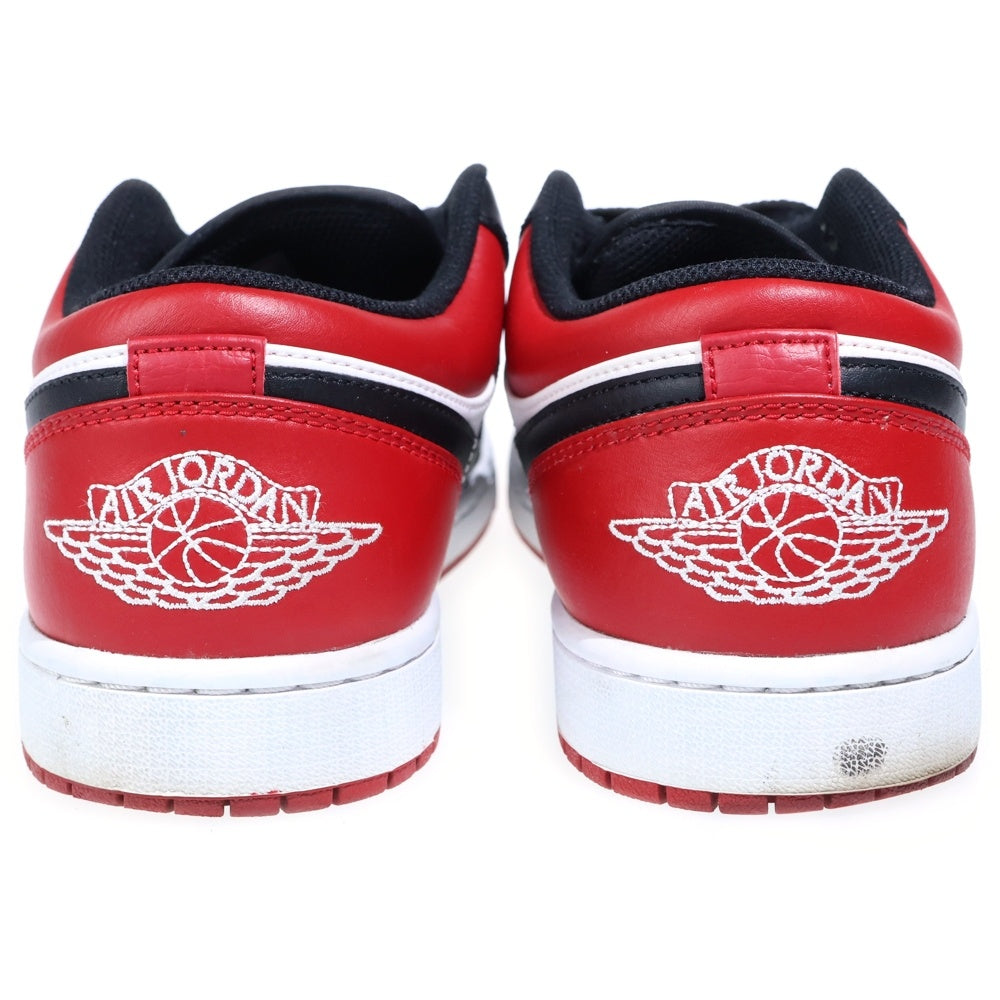 NIKE(ナイキ) AIR JORDAN 1 LOW BRED TOE エアジョーダン1 ブレッド