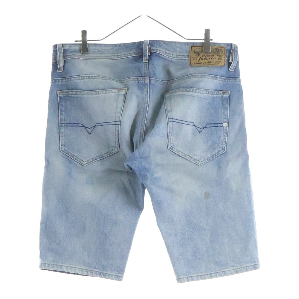 DIESEL(ディーゼル) ウォッシュ 加工 ハーフデニム パンツ インディゴ