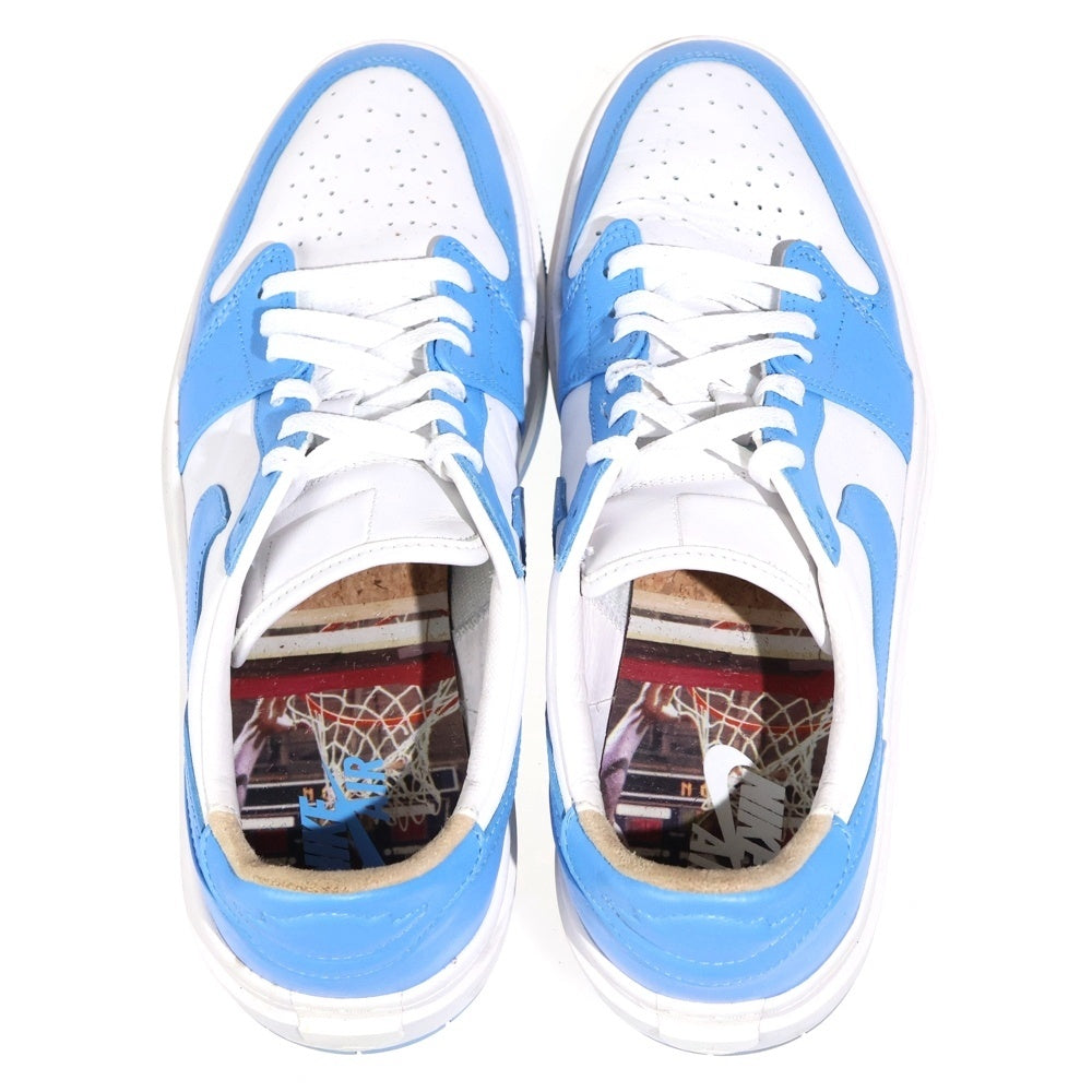 NIKE(ナイキ) WMNS AIR JORDAN 1 ELEVATE LOW ウィメンズ エアジョーダン1 エレベート ロー ローカットスニーカー ホワイト/ブルー US11/5/28.5cm DQ3698-141 レディース