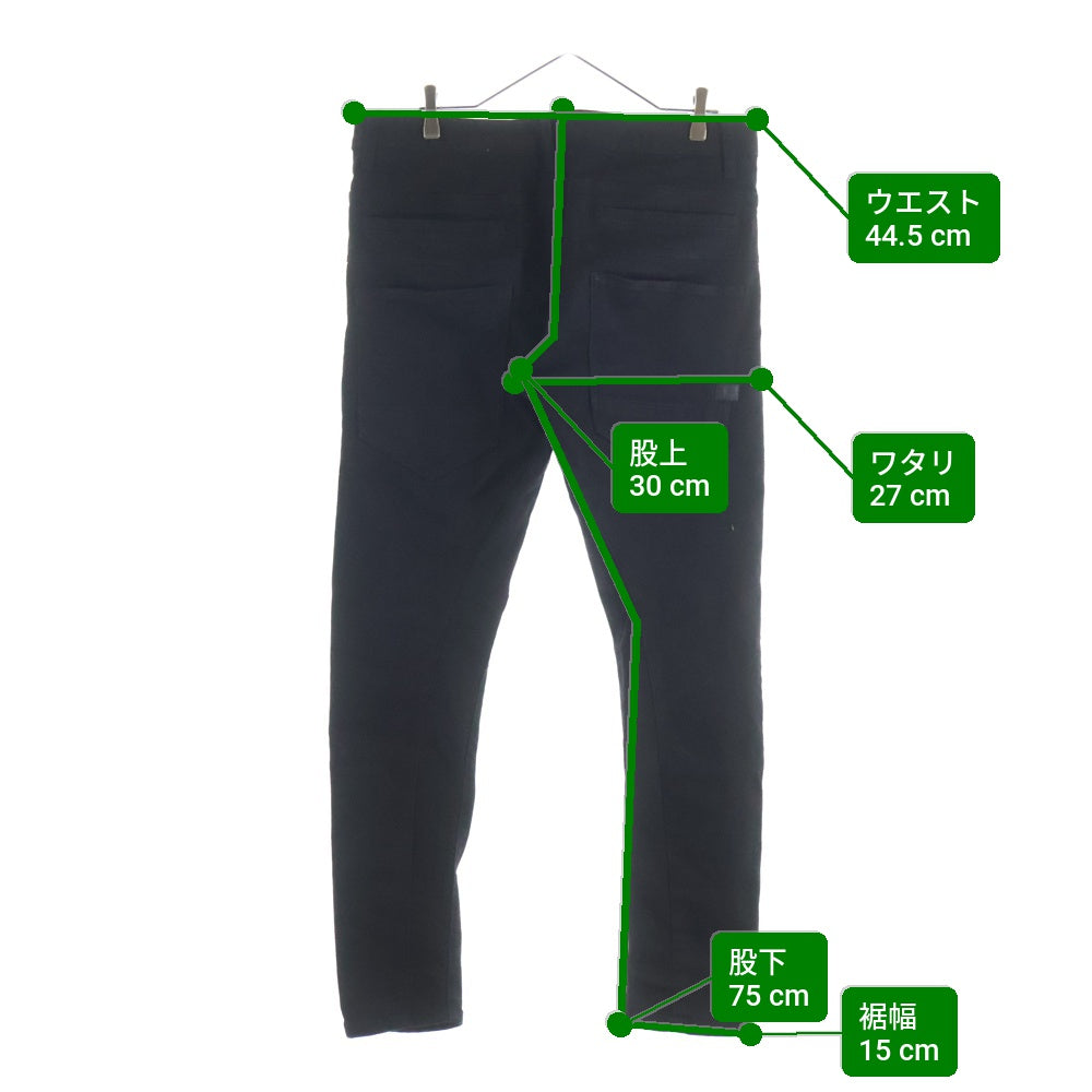 G-STAR RAW(ジースターロウ) D-STAQ 3D SLIM スリム ストレート デニムパンツ ブラック D05385-C621-A810