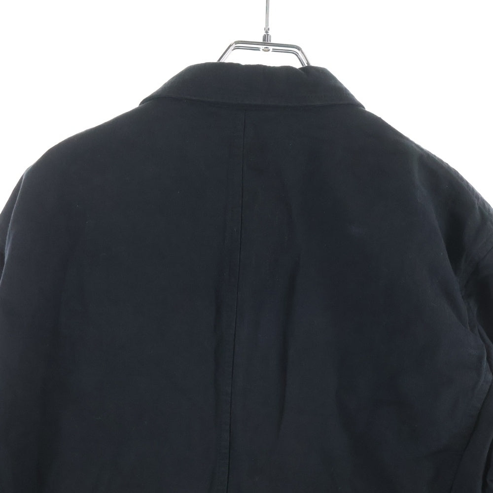 Yohji Yamamoto POUR HOMME(ヨウジヤマモト プールオム) 16SS コットン 燕尾デザイン 2Bテーラードジャケット ブラック H0-J77-057