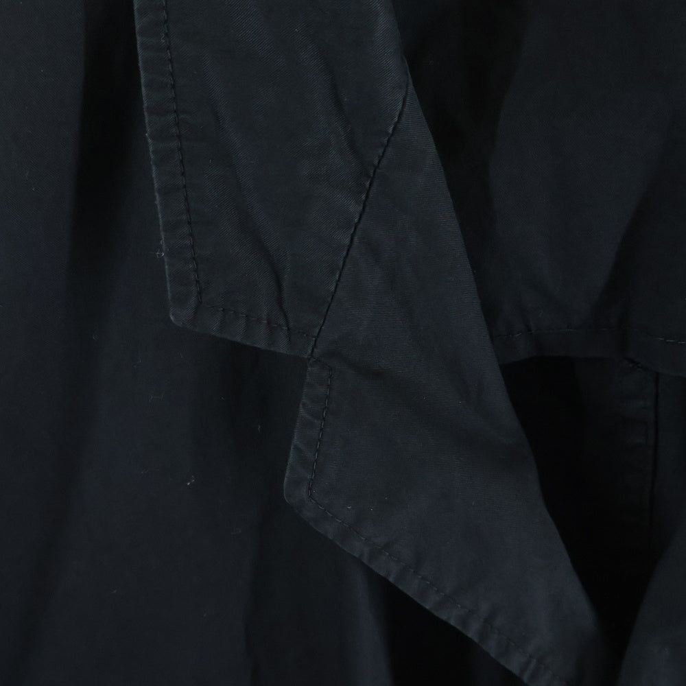 Yohji Yamamoto POUR HOMME(ヨウジヤマモト プールオム) 07SS サイドボタンデザイン コットン 3B テーラードジャケット ブラック HT-J68-047