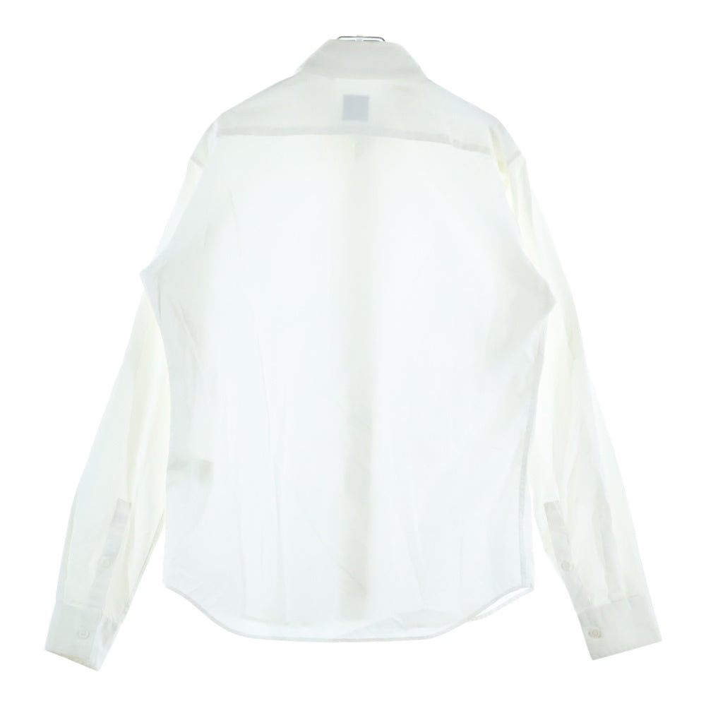 Yohji Yamamoto COSTUME D'HOMME(ヨウジヤマモト コスチュームドオム) コットン カッターシャツ ホワイト HF-B95-050