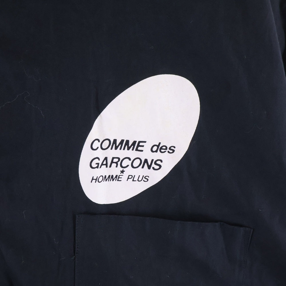 COMME des GARCONS HOMME PLUS(コムデギャルソンオムプリュス) 03SS ロゴプリント コットン 長袖シャツ PI-B052
