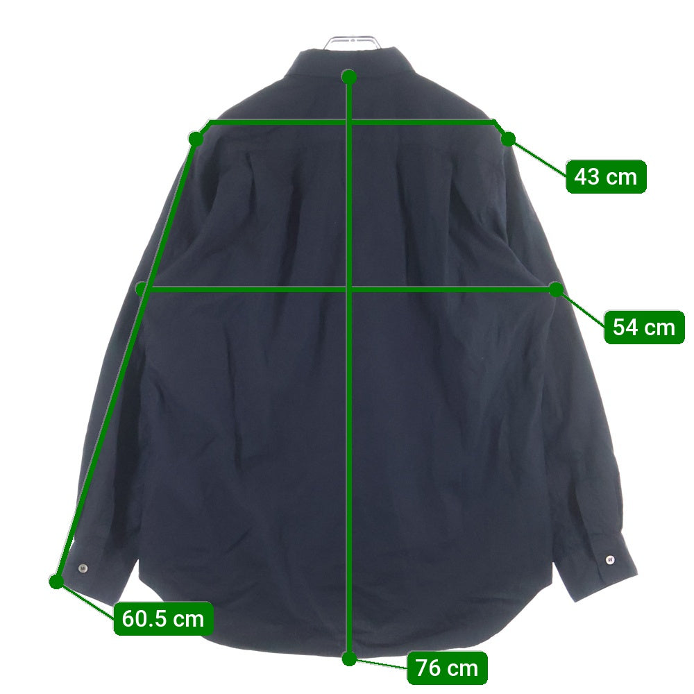 COMME des GARCONS HOMME PLUS(コムデギャルソンオムプリュス) 03SS ロゴプリント コットン 長袖シャツ PI-B052