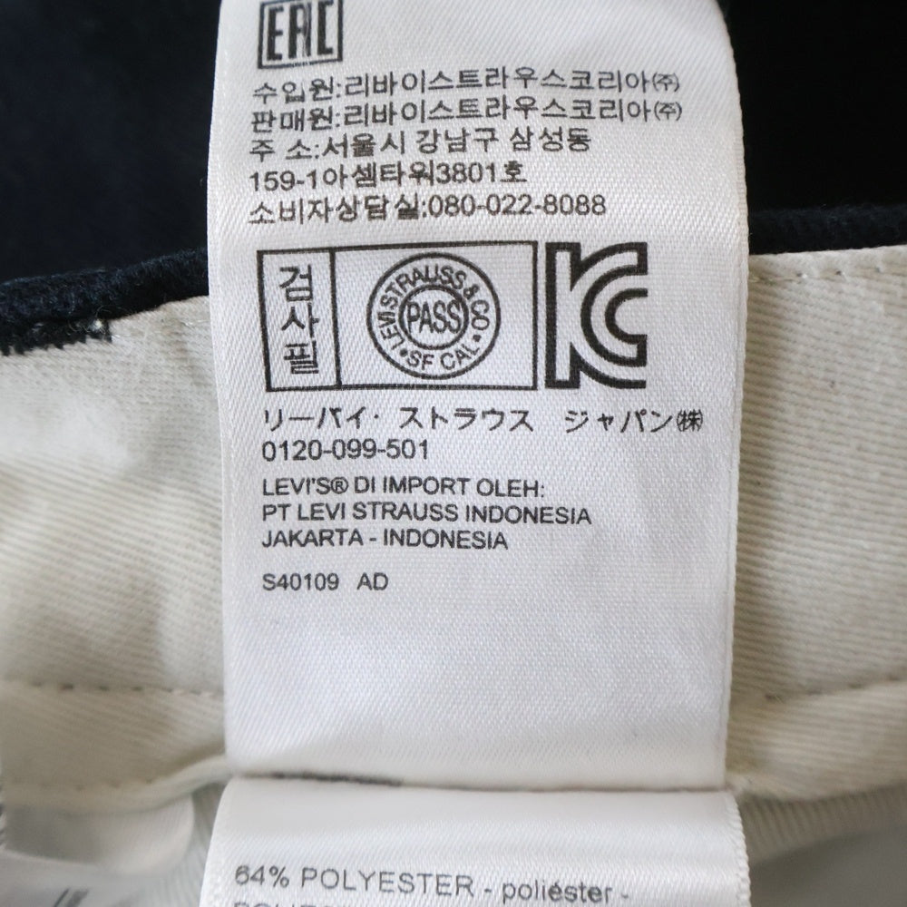 Levi's(リーバイス) STA-PREST スタプレスト ワイドチノパンツ ブラック PC9-47873-0003