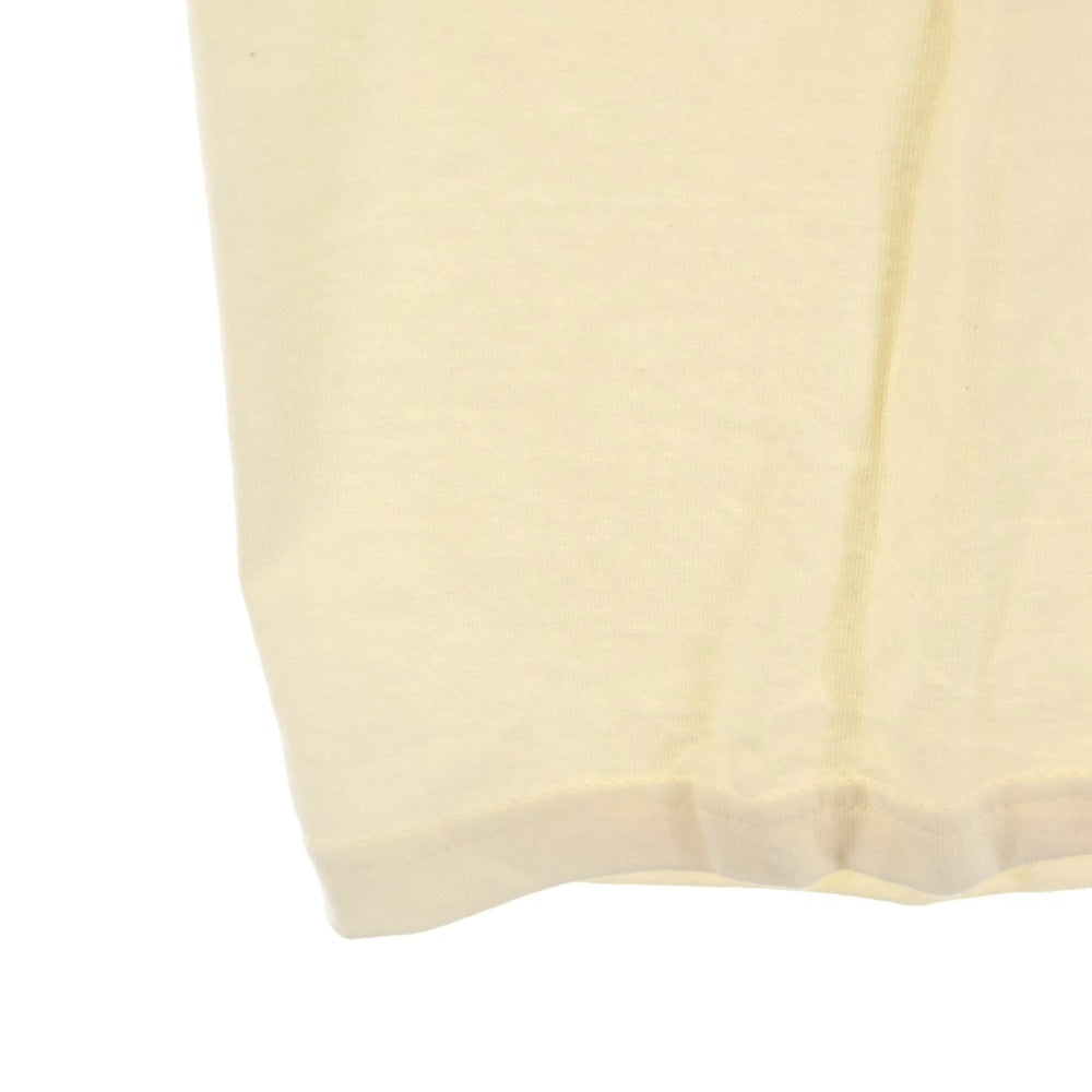 Creek Angler's Device(クリーク アングラーズ デバイス) フロント ロゴ クルーネック 半袖Tシャツ カットソー ベージュ