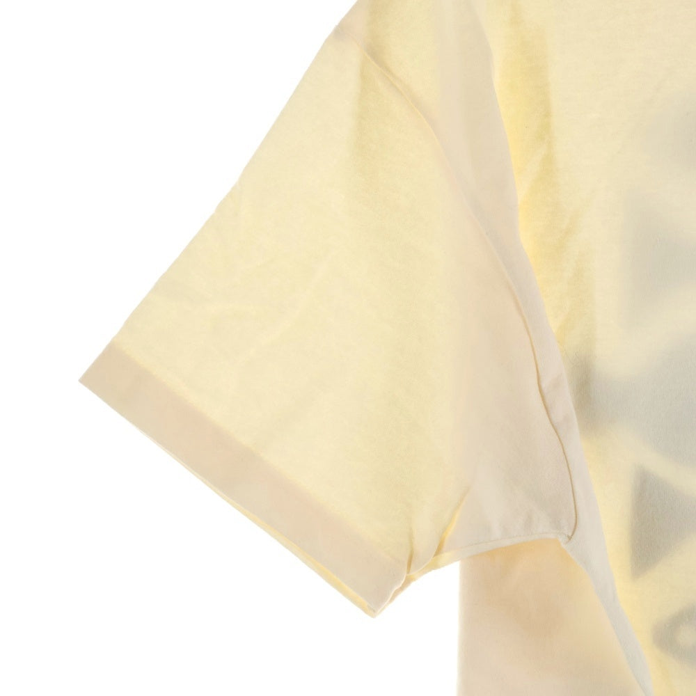 Creek Angler's Device(クリーク アングラーズ デバイス) フロント ロゴ クルーネック 半袖Tシャツ カットソー ベージュ