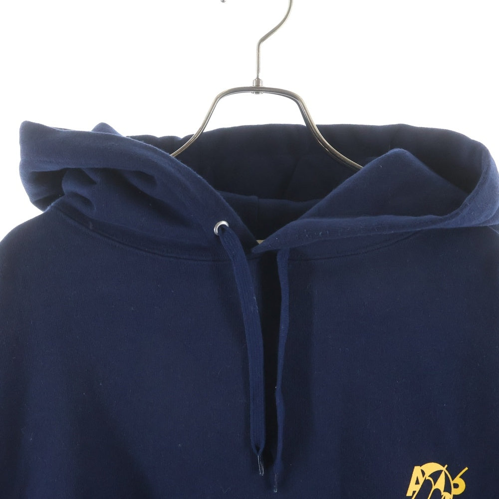 ALWAYTH(オルウェイス) ×Arnold Palmer アーノルドパーマー バックプリント プルオーバーパーカー ネイビー