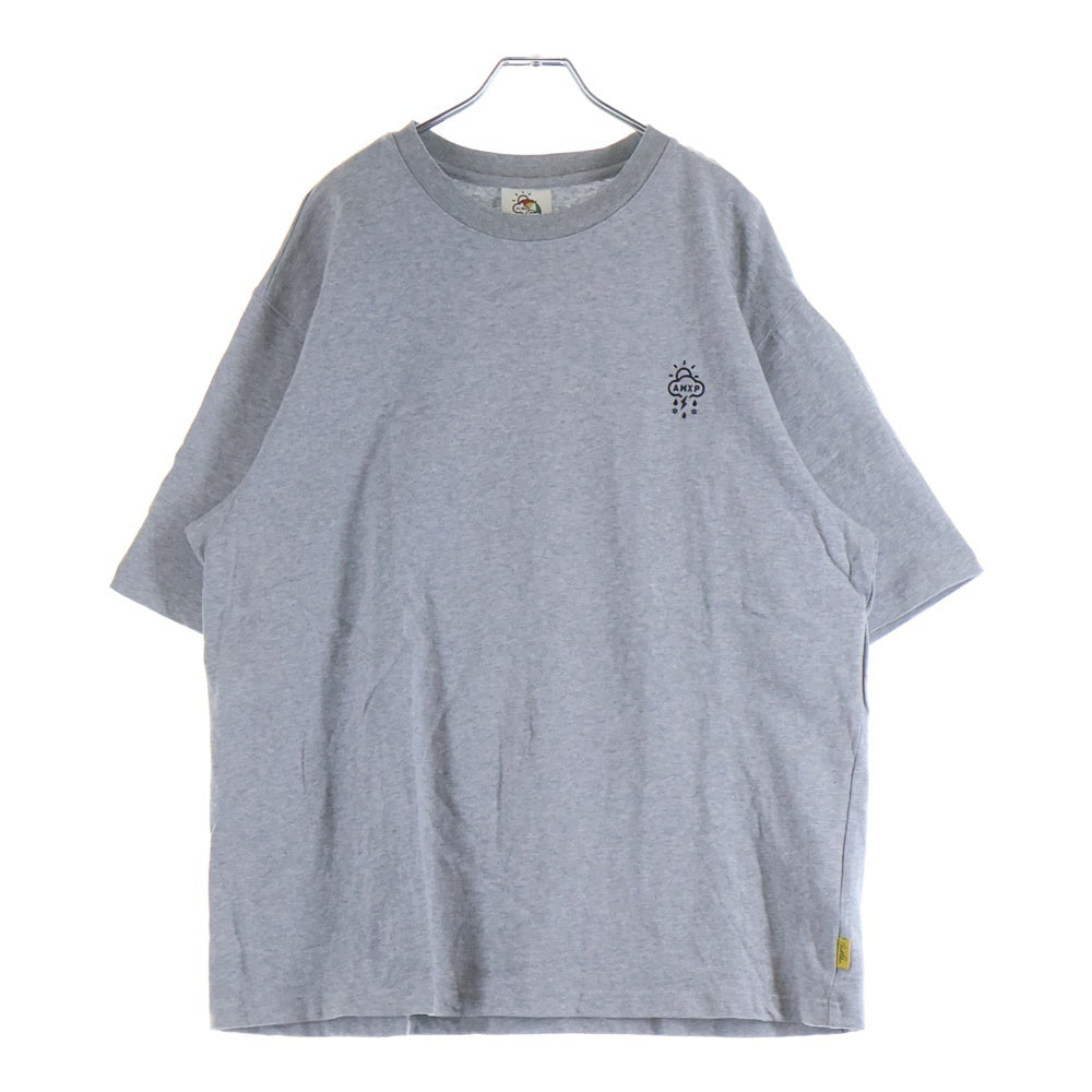 ALWAYTH(オルウェイス) 22SS×Arnold Palmer アーノルドパーマー 刺繍ロゴ クルーネック 半袖Tシャツ カットソー ホワイト AWXP-22SS-004