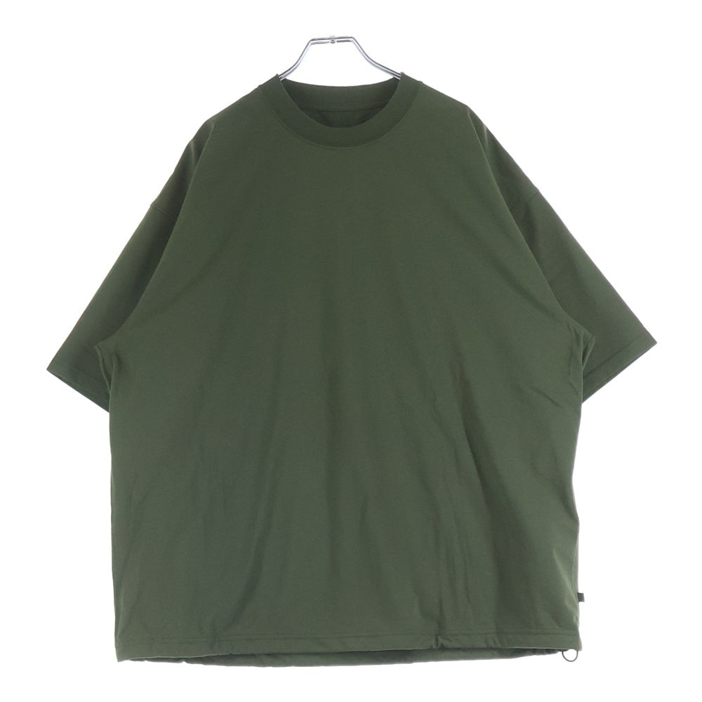 DAIWA PIER39(ダイワ ピアサーティナイン) Drawstring Tee ドローストリング クルーネック 半袖Tシャツ カットソー カーキ BE-37023