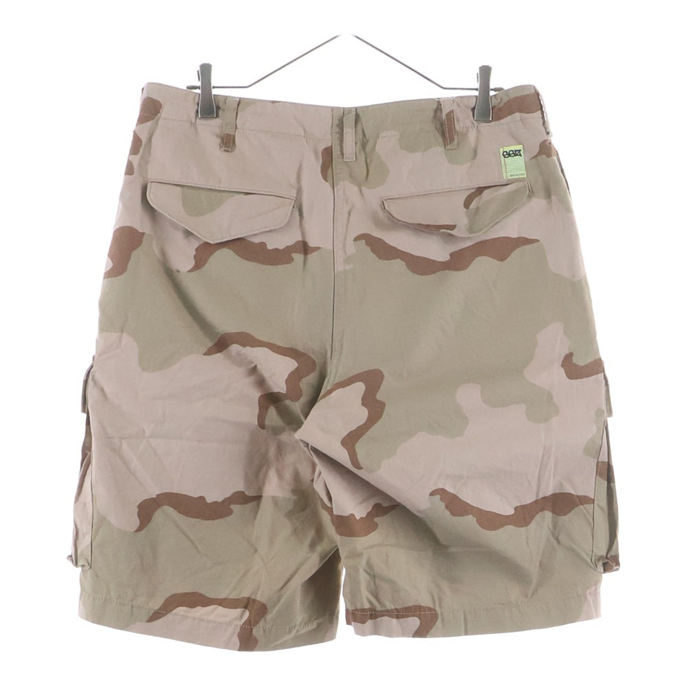 SSZ(エスエスズィー) カモ柄 ポケットカーゴ ショートパンツ ブラウン