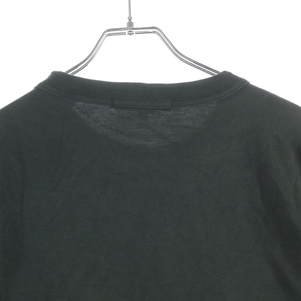 adidas YEEZY SEASON 5(イージー シーズンファイブ) フロントプリント クルーネック 半袖Tシャツ カットソー グリーン KW5U1220