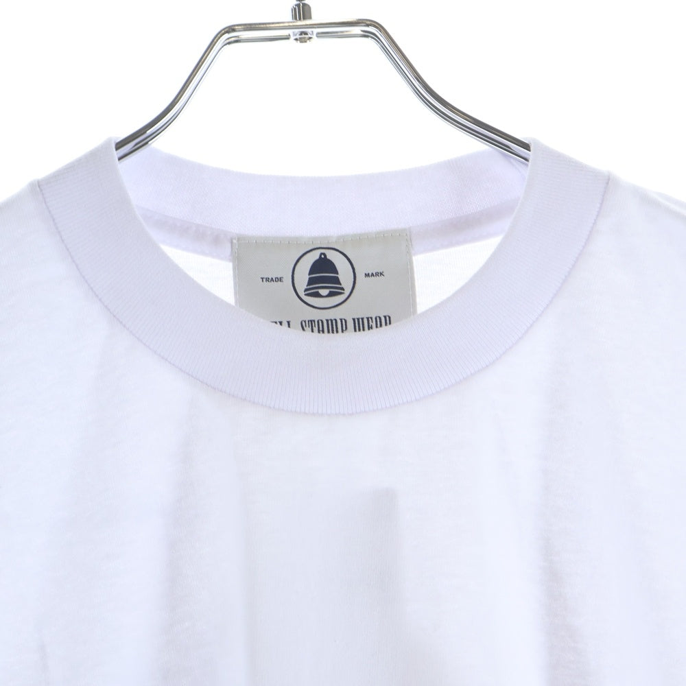 NO BRAND(ノーブランド) BELL STAMP WEAR ベルスタンプ ウェア 22SS バックロゴ プリント クルーネック 半袖Tシャツ カットソー 22S-BSW05
