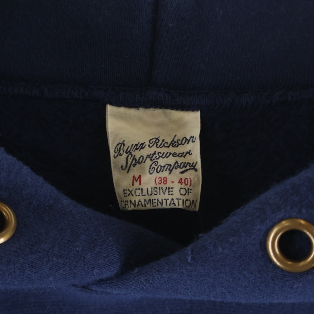 Buzz Rickson's(バズリクソンズ) ×BEAMS別注 フロントプリント プルオーバー パーカー ネイビー BR69086BM