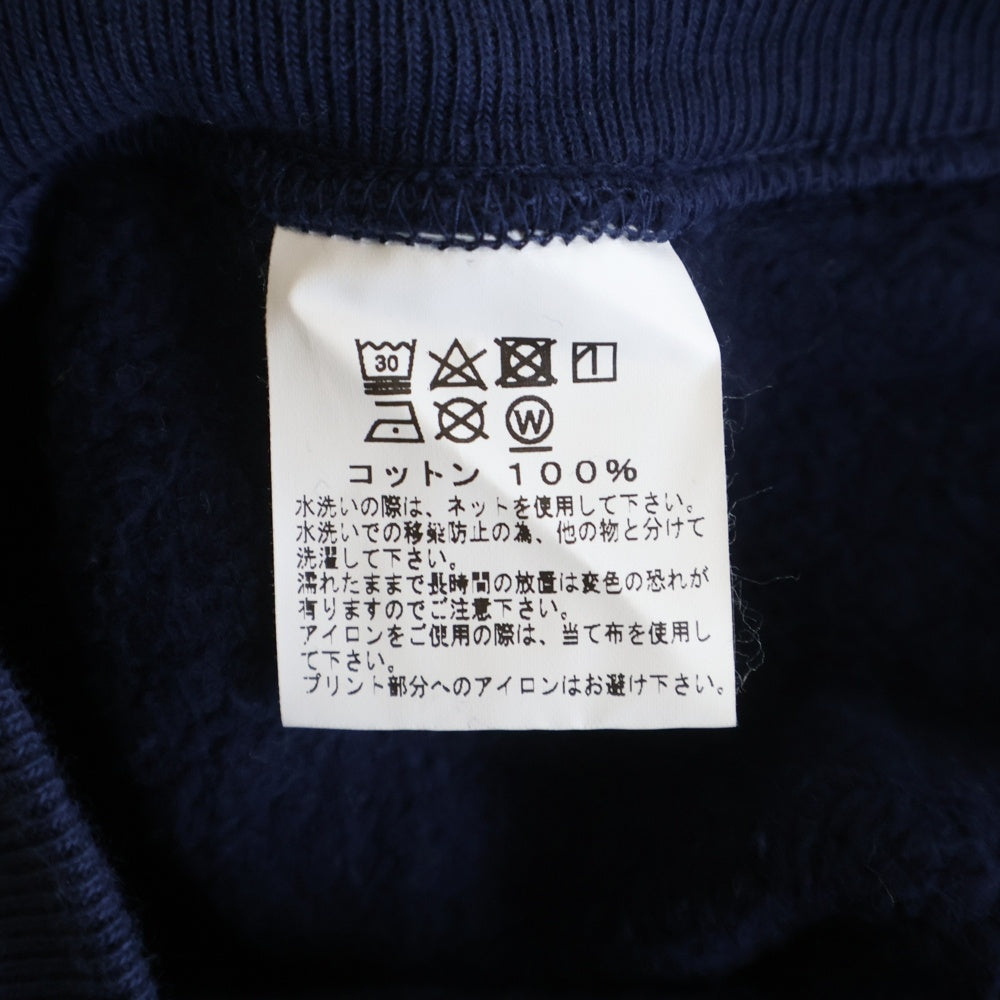 Buzz Rickson's(バズリクソンズ) ×BEAMS別注 フロントプリント プルオーバー パーカー ネイビー BR69086BM