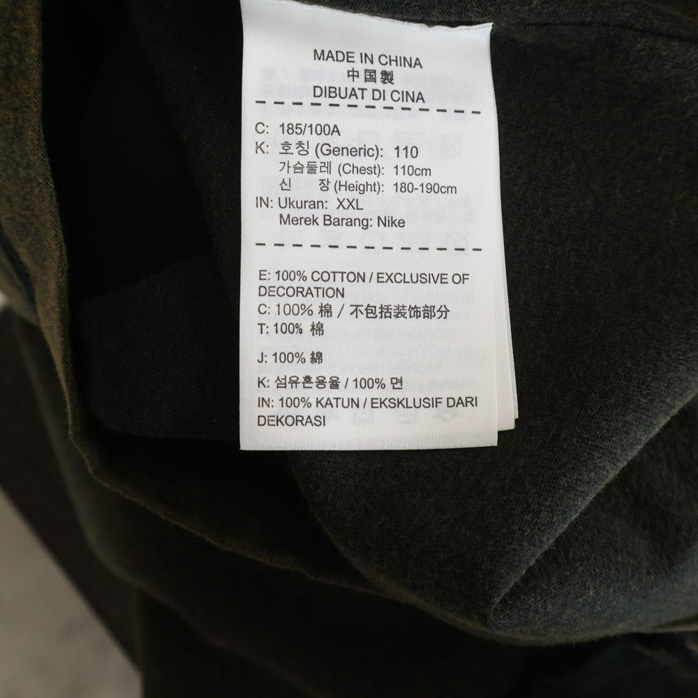 NIKE(ナイキ) ×UNION ユニオン グラフィック プリント クルーネック 半袖Tシャツ カットソー ブラウン AV5886-010