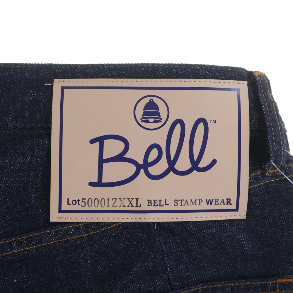 NO BRAND(ノーブランド) BELL STAMP WEAR ベルスタンプ ウェア 22SS ストレート デニムパンツ ジーンズ インディゴ 22S-BSW04