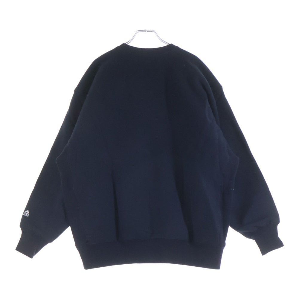 NO BRAND(ノーブランド) BELL STAMP WEAR ベルスタンプ ウェア 23SS 裏起毛 クルーネック 長袖スウェットトレーナー カットソー 23S-BSW01