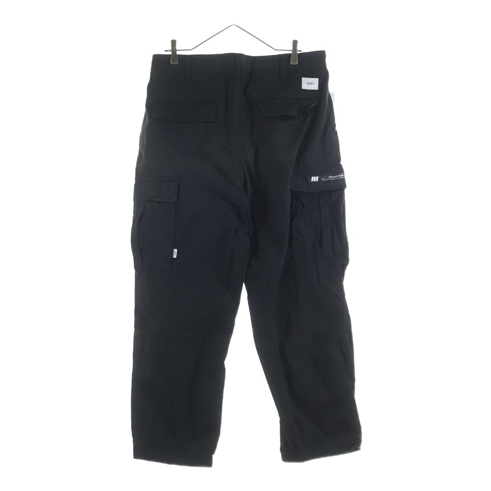 WTAPS(ダブルタップス) 22AW JUNGLE STOCK TROUSERS ジャングル ストック トラウザーズ カーゴパンツ ブラック 222WVDT-PTM07