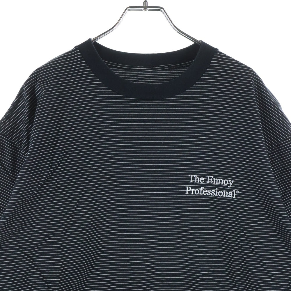 ENNOY(エンノイ) 21SS The Ennoy Professional Tee ザ エンノイ プロフェッショナル クルーネック 半袖Tシャツ カットソー ブラック SS21BRENCT06AM