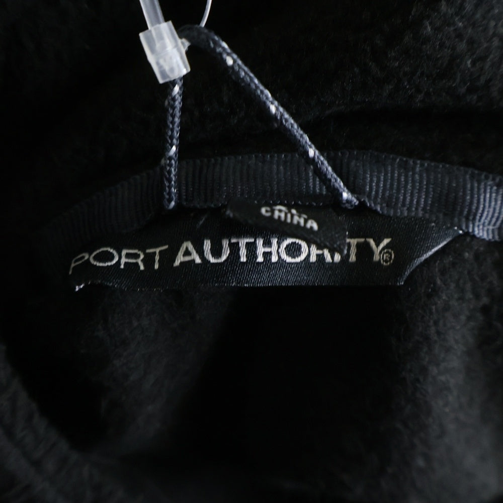 700fill(700フィル) SMALL PAYMENT LOGO FLEECE VEST スモールペイメント ロゴ フリース ベスト ブラック