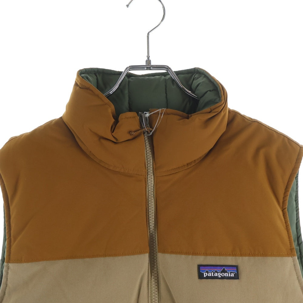 PATAGONIA(パタゴニア) REVERSIBLE BIVY DOWN VEST リバーシブル ビビー ダウン ベスト ベージュ 27587